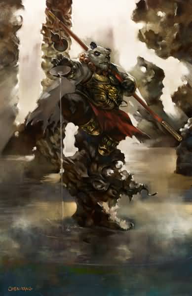 台服魔兽战网:熊猫人绘图大赛得奖作品欣赏