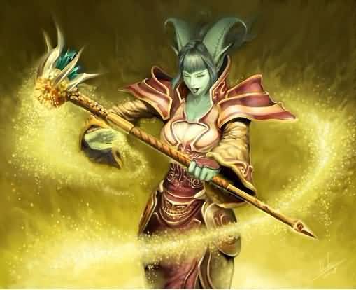 最新的魔兽TCG卡牌原画