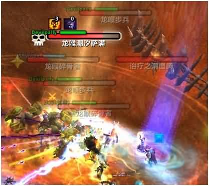 魔兽5.4星辰七煌25人围攻奥格5号迦拉卡斯解说