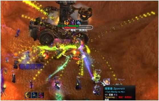 魔兽5.4星辰七煌25人围攻奥格5号迦拉卡斯解说