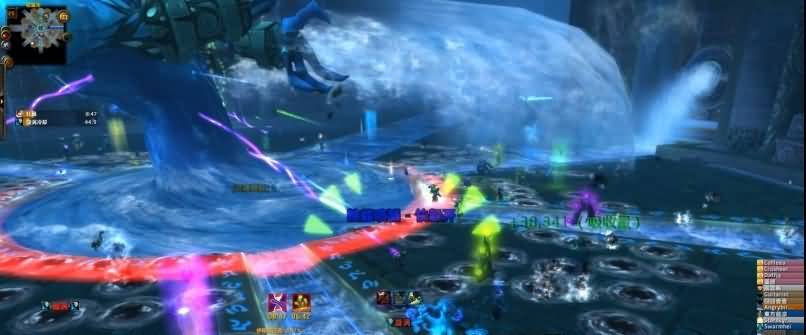 魔兽5.4星辰七煌25人围攻奥格1号伊墨苏斯解说