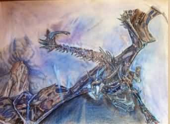 玩家手绘临摹咬大的一些早期作品