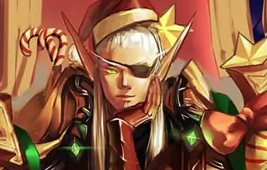 精灵骑士祝大家圣诞快乐!