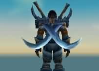 战士幻化,利爪卫士套与屠夫弯刀完美搭配