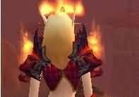 红色猎人美丽裙装露脐幻化欣赏