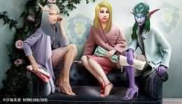 汐海未来恶搞改图:天团Prince4风头正劲,吉安娜领衔熟女时代