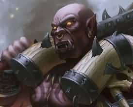 魔兽玩家绘画:《卡尔洛斯．地狱吼》