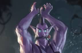 妖娆黑裙 暗夜精灵美艳甩水图