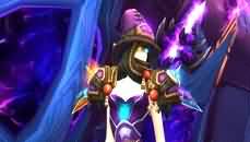 法师布甲幻化：性感神秘 紫色气质法妹纸来袭