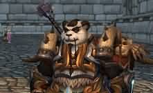 熊猫人板甲幻化：玛诺洛斯的獠牙肩甲搭配