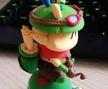 手工软陶：机械师的摩托车与卖萌的提莫君