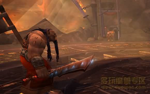 魔兽背景故事：食人魔氏族兰特瑞索·火刃 外域异族剑圣