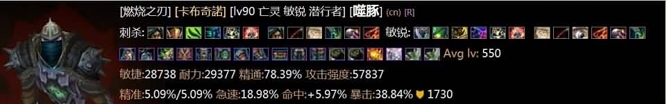 盗贼三系天赋PVP宏及myslot配置