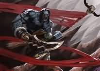 魔兽涂鸦：脚踩格隆的卡加斯.拳刃