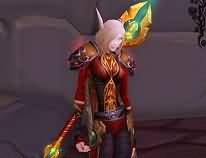 法师与骑士幻化：达拉然与破碎残阳风格布甲