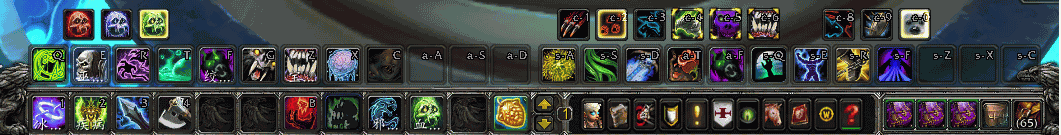 [死亡骑士]邪DK PVP基础键位以及基本输出循环