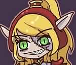 炉石娘的最新头像：黑化版九英雄