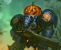 WOW万圣节上的南瓜头机枪兵