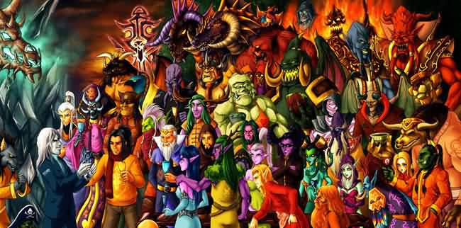 魔兽玩家诗词歌咏魔兽名人合集