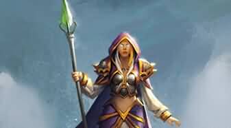 原创精彩画作：吉安娜的愤怒抉择