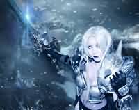 国服魔兽妹子玩家COS阿尔萨斯