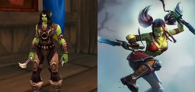 魔兽世界女兽人刺客迦罗娜的故事