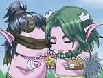 魔兽图片之怒风兄弟相关——两个基佬鸣翠柳