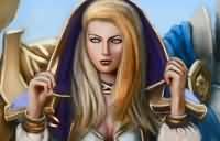 WOW绘画:吉安娜同她的侍卫们