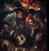 洞窟画作：地狱咆哮父子情深