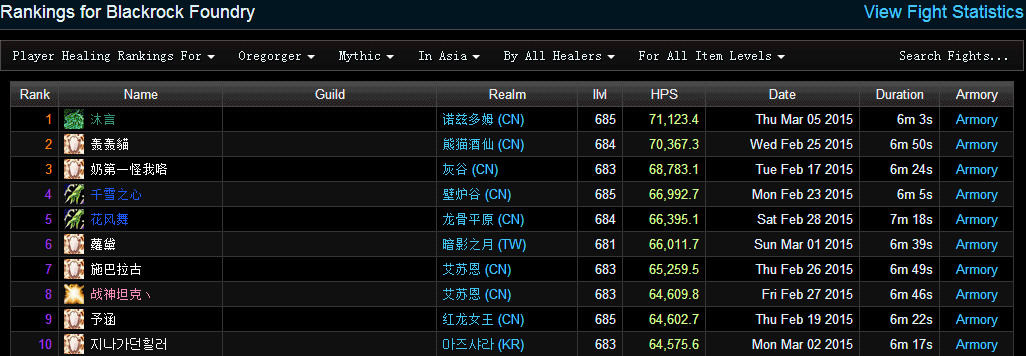 [武僧]6.1龙僧浅谈：榜单及手法属性