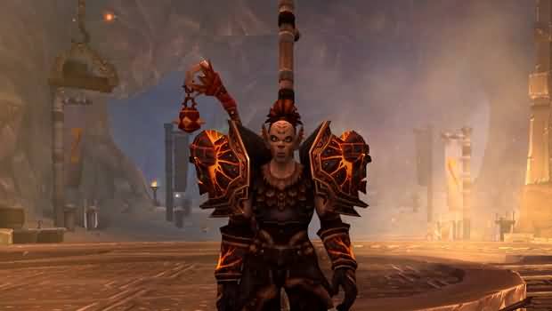 魔兽人物故事：火刃酋长 女汉子阿祖卡·刃怒