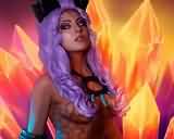 俄罗斯美女COSPLAY石母的插画版