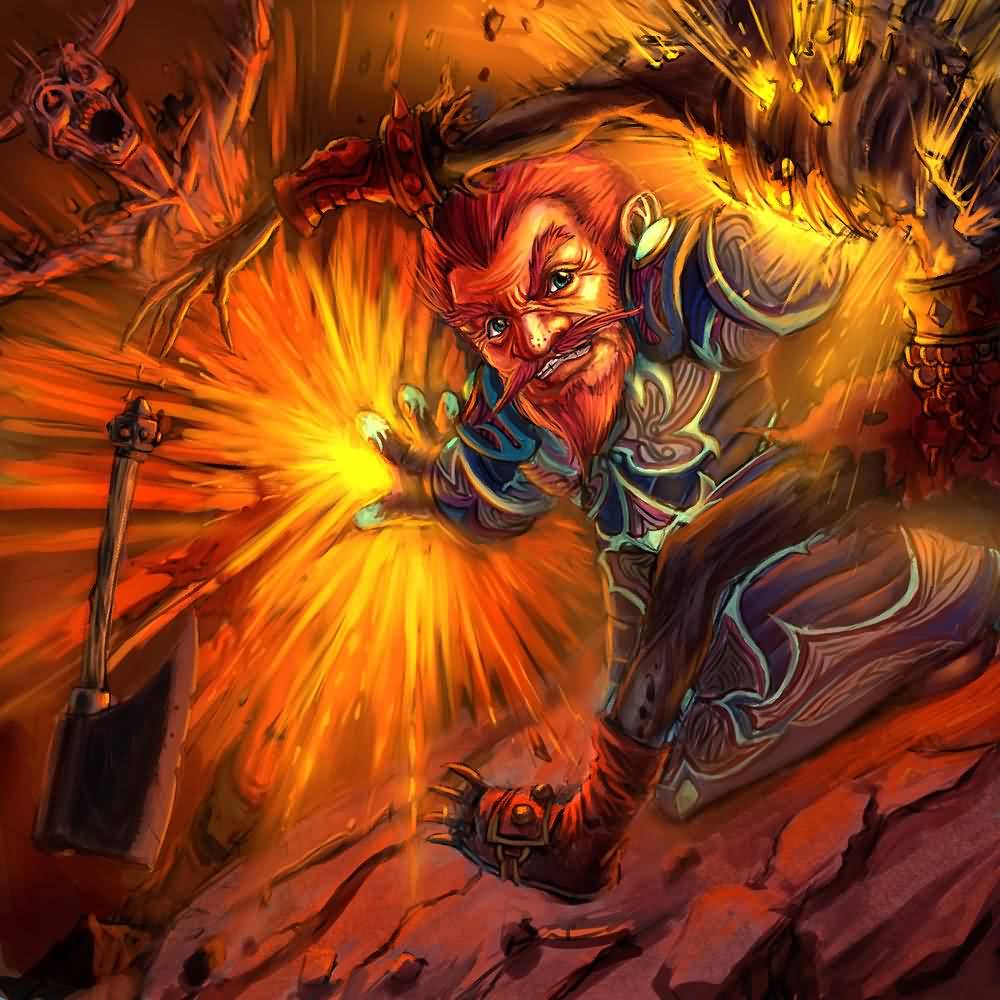 史诗黑石火车侠,火法秒伤8W心得,接近完美的燃烧