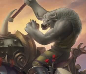 WOW绘画:跨过斯克提斯的加摩尔·拿破锹