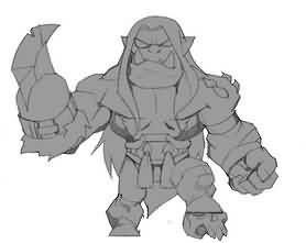 剪影风格：德拉诺7凶