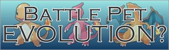 魔兽宠物进化图!国外玩家脑洞大开之后的产物!