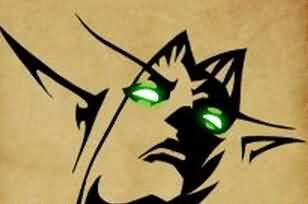 WOW刺青风格画:血男