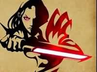 魔兽世界刺青风格画作：人类女贼