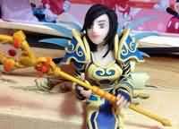 玩家精美软陶作品:死亡骑士和他的无头马