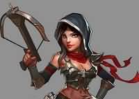 卡通风格画: 暗黑3猎魔人