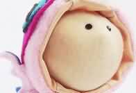 小鱼人咕唧造型:手工制作的萌宝宝服装