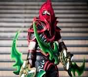 魔兽玩家COS:手持埃辛诺斯战刃的盗贼