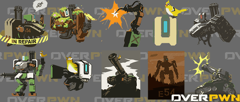 守望先锋英雄喷雾:未来解锁系统中使用