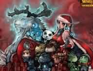 新年桌面壁纸:女神的礼物