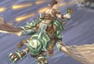 魔兽绘画:飞翔在德拉诺上空