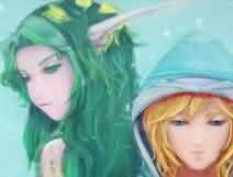 魔兽精美壁纸:这是吉大姐和泰奶奶