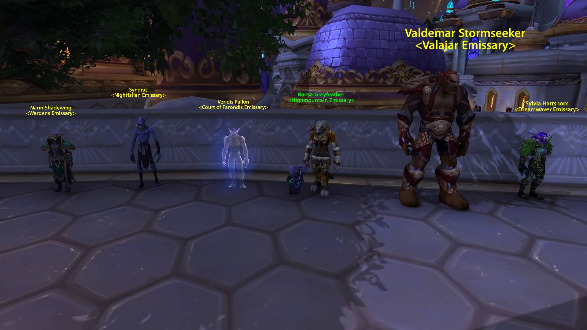 WOW7.0新增阵营声望:六大区域对应六个声望